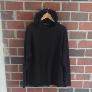 rag & bone Jet Black Hoodie